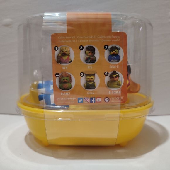 Street Fighter E Honda Tubbz Cosplaying Duck Official Collectible Figurine - Picture 5 of 8